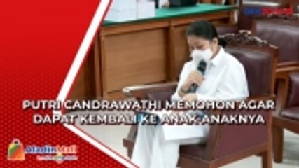 Putri Candrawathi Memohon kepada Majelis Hakim untuk Kembali ke Anak-Anaknya