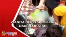 Wanita Depresi Lompat dari Jembatan di Jember