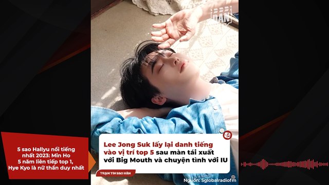 5 sao Hallyu nổi tiếng nhất 2023: Min Ho 5 năm liên tiếp top 1, Hye Kyo là nữ thần duy nhất | Điện Ảnh Net