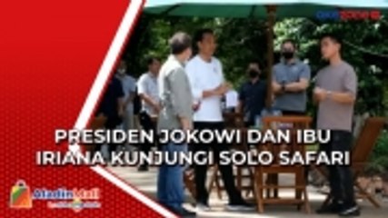 Kunjungi Solo Safari, Presiden Jokowi Sebut Akan Jadi Destinasi Baru di Kota Solo
