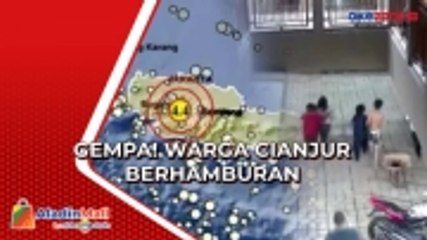 Seorang Bocah Terluka, Gempa Dangkal Magnitudo 4,4 Guncang Cianjur