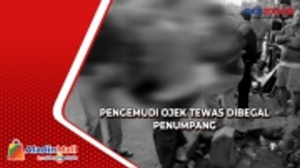 Télécharger la video: Pengemudi Ojek Tewas Diduga Dibegal Penumpang