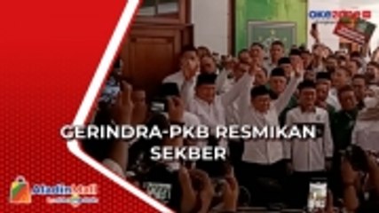 Jelang Pemilu 2024, Prabowo dan Cak Imin Resmikan Sekber Gerindra-PKB