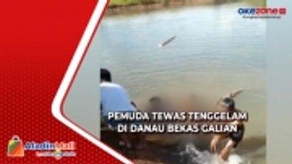 Download Video: Pemuda Tewas Tenggelam di Danau akibat Terpeleset saat Mencari Ikan