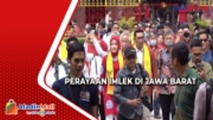 Ridwan Kamil Tinjau Perayaan Imlek di Wihara Satya Budhi