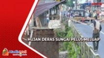 Rumah dan Jembatan Rusak di Purwokerto Usai Dilanda Banjir Bandang