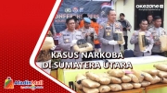 Polisi Gagalkan Pengiriman Ganja di Sumut, 3 Kurir Ditangkap