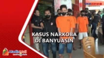 Download Video: Polisi Tangkap Tiga Kurir Narkoba di Banyuasin