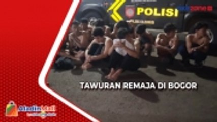 Polisi Amankan 22 Remaja yang Hendak Tawuran di Bogor