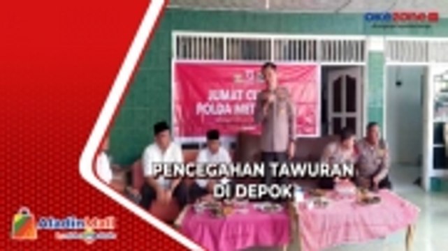 Maraknya Aksi Tawuran Remaja, Polres Metro Depok Gelar Jumat Curhat