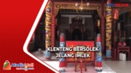 Jelang Imlek, Klenteng Hok Swei Bio di Bojonegoro Bersolek