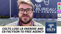 Indianapolis Colts Lose Starting Defenders Bobby Okereke, Brandon Facyson to Kick Off Free Agency