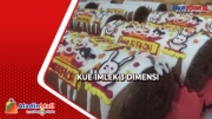 Kreasi Kue Imlek 3 Dimensi di Bali