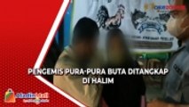 Pura-Pura Buta, Sepasang Pengemis Ditangkap Petugas, Sehari Kumpulkan Rp450 Ribu