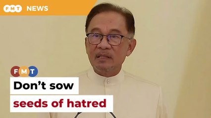 Don’t fan racial flames, says PM in stern warning