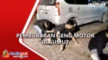 Resahkan Warga, Geng Motor di Sumut Dibubarkan Polisi