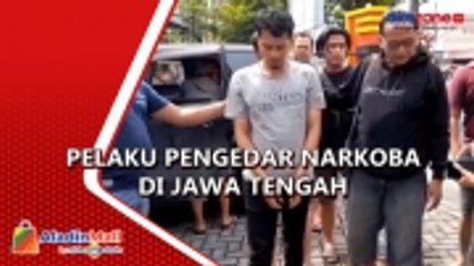 Polisi Gerebek Pengedar Narkoba di Jateng
