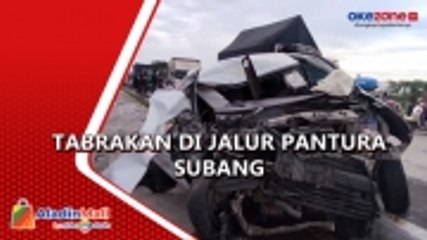 Tabrakan Beruntun di Jalur Pantura Subang, Satu Orang Tewas