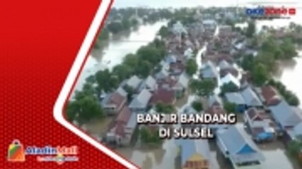 Banjir Bandang Rendam 34 Desa di Sulsel