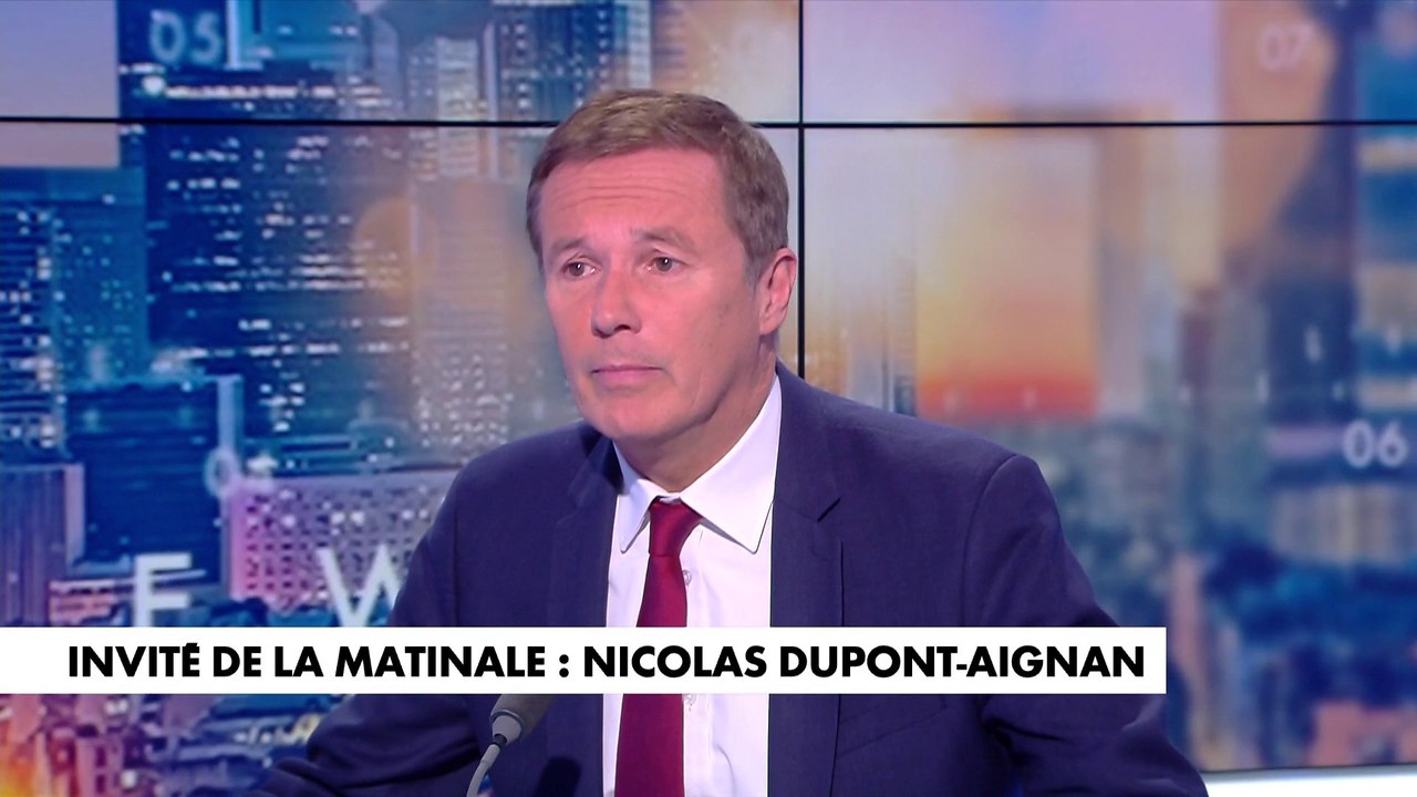 L'interview de Nicolas Dupont-Aignan - Vidéo Dailymotion