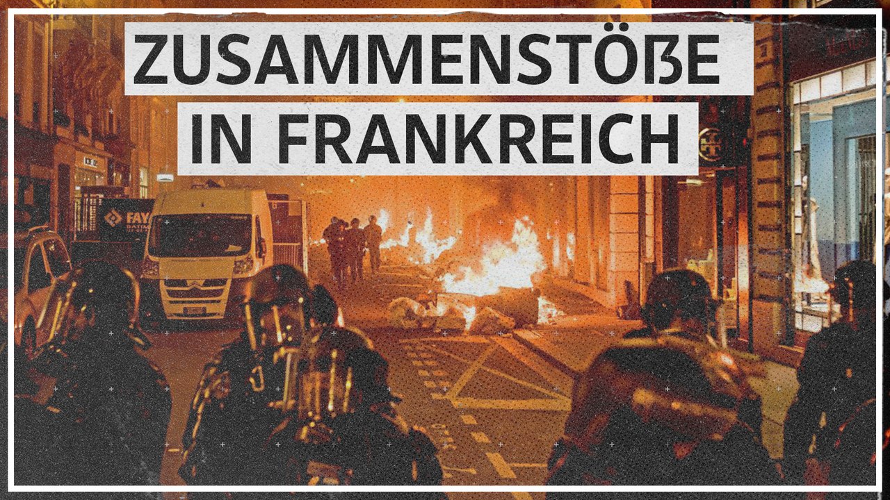 Frankreich: Wütende Menschen und brennender Müll wegen Pensionsreform