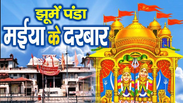 Kaila Maiya Song - Jhume Panda Maiya Ke Darbar - Anuja - KarolIDham Bhajan ~ @bhaktibhajankirtan