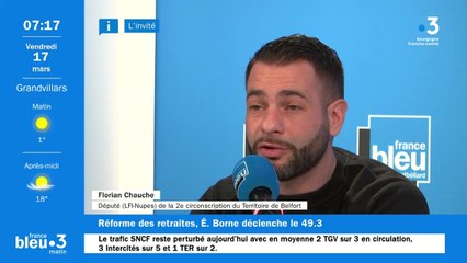 Florian Chauché, invité de la rédaction