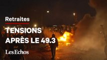 Paris, Rennes, Marseille…Des tensions éclatent dans plusieurs villes après le 49.3