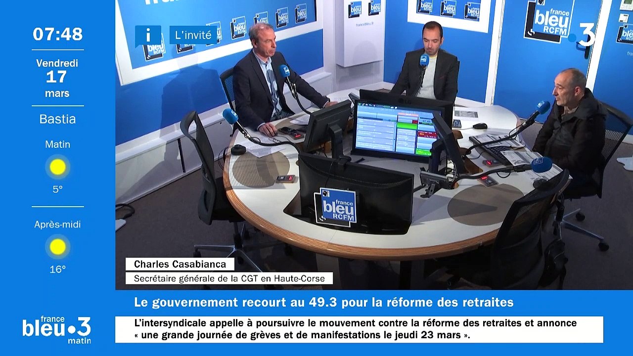 L'invité de la rédaction : Charles Casabianca