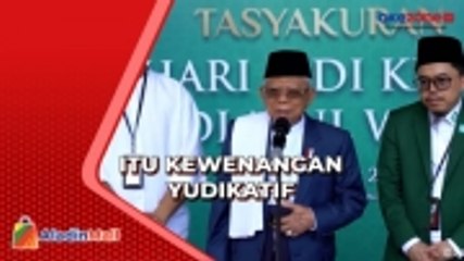 Terdakwa Tragedi Kanjuruhan Divonis Bebas, Wapres Maruf: Itu Kewenangan Yudikatif