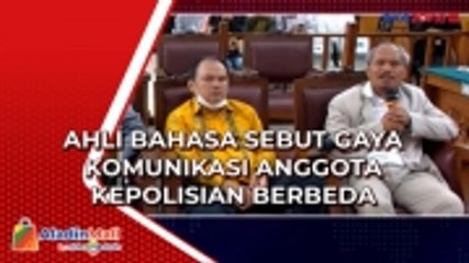 Ahli Bahasa Sebut Ada Gaya Tersendiri dalam Komunikasi Anggota Kepolisian