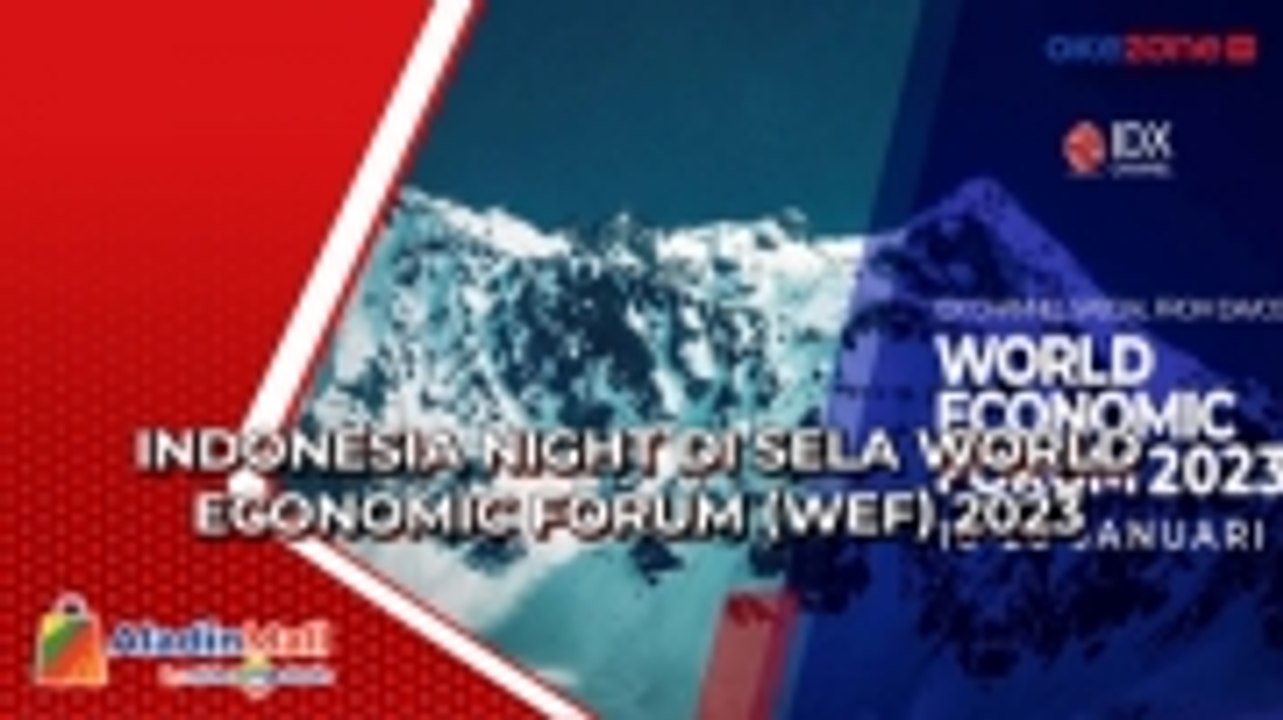Indonesia Night di Sela World Economic Forum (WEF) 2023