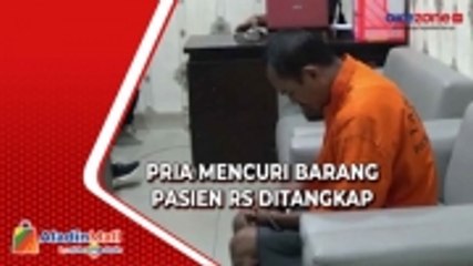 Pria Tertangkap Basah Curi Ponsel dan Dompet Pasien RS Bhayangkara Palangka Raya
