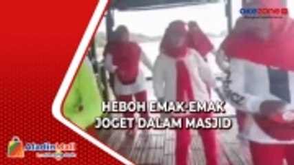 Viral! Emak-Emak Senam dan Joget Dalam Masjid di Pacitan