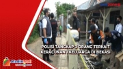 Ditemukan Unsur Pidana, Polisi Tangkap 3 Orang terkait Keracunan 1 Keluarga di Bekasi