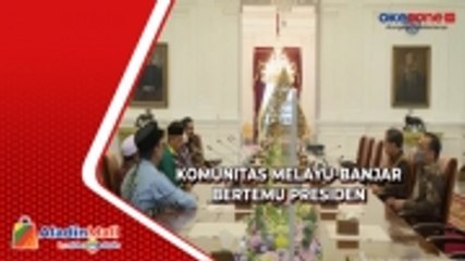 Bertemu Presiden Jokowi di Istana, Komunitas Melayu-Banjar Dukung Pembangunan IKN