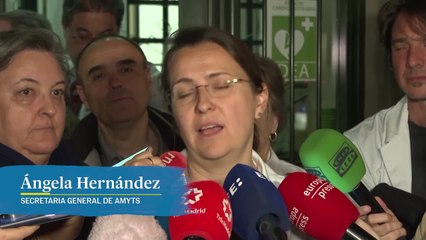 La secretaria general de AMYTS, Ángela Hernández, explica que "hay un trabajo que podría suponer un cambio de rumbo en la gestión de la atención primaria"