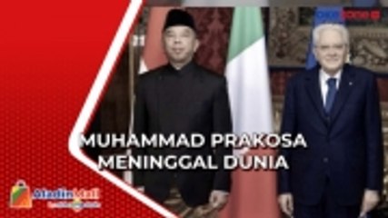 Dubes RI di Italia Muhammad Prakosa Meninggal Dunia