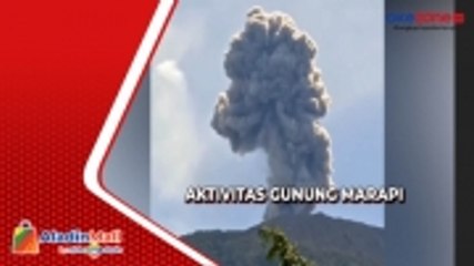PVMBG Catat Gunung Marapi di Sumbar Erupsi 177 Kali sejak Awal Tahun