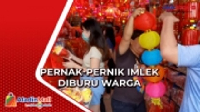 Jelang Imlek, Warga Medan Memburu Pernak-Pernik Bergambar Kelinci