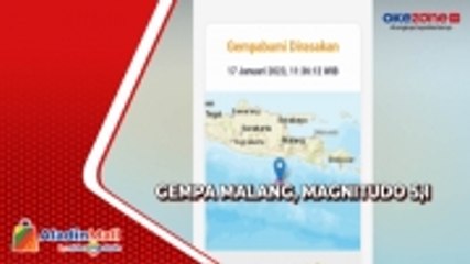 Malang Diguncang Gempa Magnitudo 5,1 Terasa hingga Lumajang