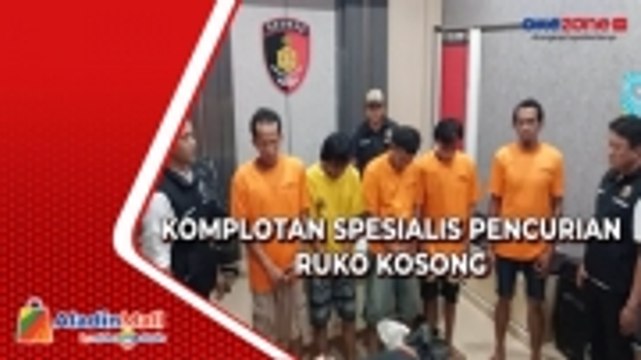 Komplotan Spesialis Pencurian Ruko Kosong di Penjaringan Ditangkap, Begini Modusnya