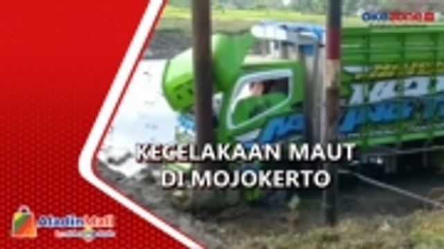 Truk Tabrak Motor di Mojokerto, Dua Korban Tewas