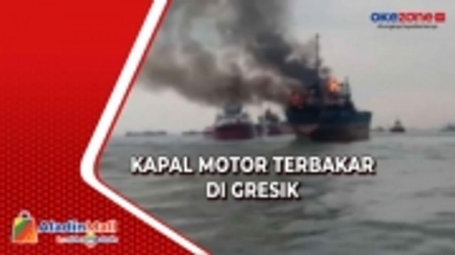 Kapal Kargo KM Fortuner Terbakar di Perairan Gresik, 15 ABK Berhasil Diselamatkan