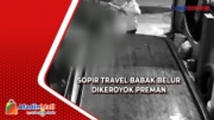 Tolak Beri Uang Keamanan, Sopir Travel Babak Belur Dikeroyok Preman  di Medan