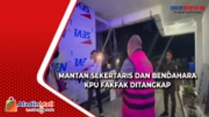 Mantan Sekertaris dan Bendahara KPU Fakfak Ditangkap Dugaan Korupsi Dana Hibah