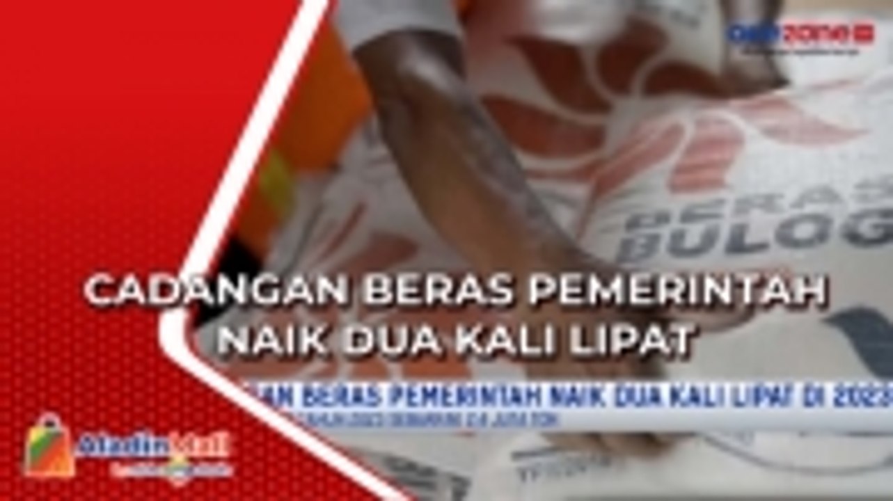 Cadangan Beras Pemerintah Naik Dua Kali Lipat di 2023
