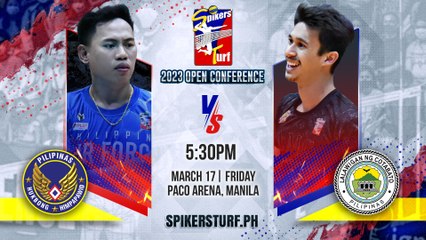 GAME 2 MARCH 17, 2023 PHILPPINE AIR FORCE vs AMC-COTABATO SPIKERS |  OPEN CONFERENCE