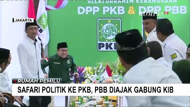 Ketum PBB Yusril Ihza Mahendra Safari Politik ke Markas PKB, Diajak Gabung KIB!
