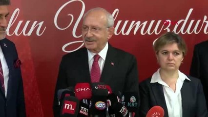 KILIÇDAROĞLU, MİLLİ YOL PARTİSİ ZİYARETİNİN ARDINDAN AÇIKLAMA YAPTI
